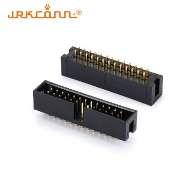 China Conector de cabecera de caja IDC de 180 grados tipo recto 6 pin - 64 pin Sockets masculinos en venta