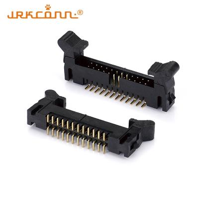 China Wire To Board Ejector Header 2.54MM SMT Type IDC Socket male header connector for sale