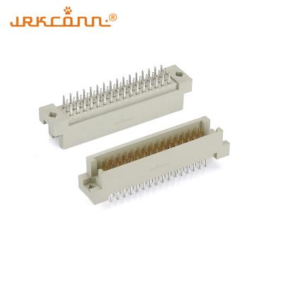 China Customized DIN41612 Connectors 2.54mm Male Female Connectors 3 Rows Socket Vertical for sale