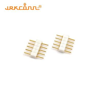 China 3AMP Pcb 2.54mm Pitch 5 Pin Header Connector Customized Pin for sale