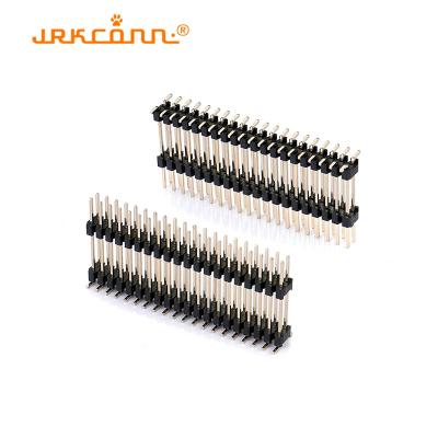 China 2.0mm Pitch Pin Header Connector Dual Row Dual Insulator SMT Type for sale