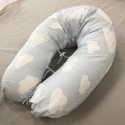 China Antistatic 100% Cotton Baby Breastfeeding Nursing Pillow Feeding Pillow for sale