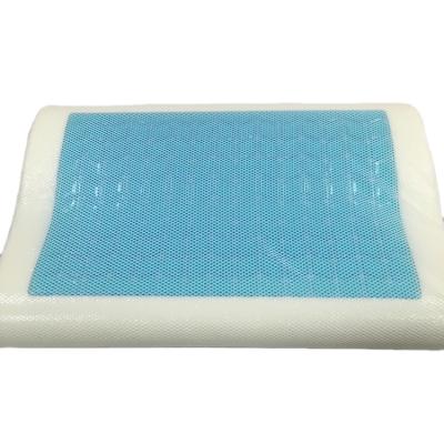 China Anti-Apnea Standard Gel Memory Foam Orthopedic Cool Pillow for sale