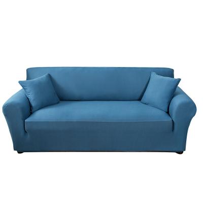 China Europe Solid Color Full Cover Sofa Modern Simple Fabric Covered Elastic Cover for sale