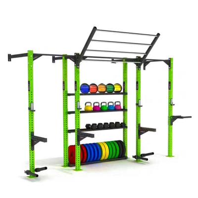 China Universal Cross Fit Crossover Logo Power Rack Customized Multi Training Gym for sale