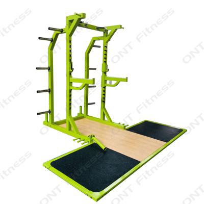 China Universal Commercial Gym Fitness Equipment Weight Lifting Power Squat Stretch Half Cabinet for sale