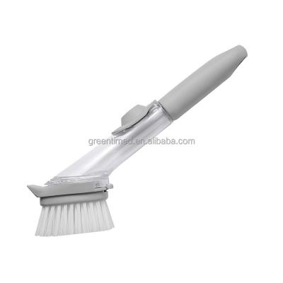 China Hand Household Storage Cleaning Brush, Kitchen Supplies, Multifunctional Liquid Pot and Dishwashing Brush for sale