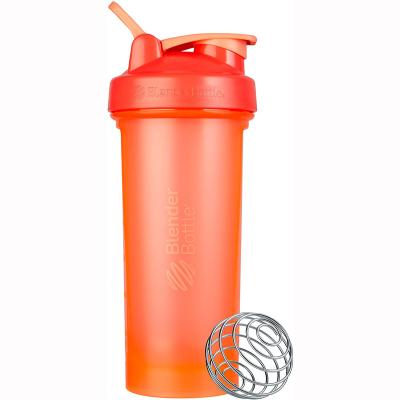 China Sustainable Plastic Shaker Bottle Sports Plastic Water Bottle Personalized Protein Shaker Bottle for sale