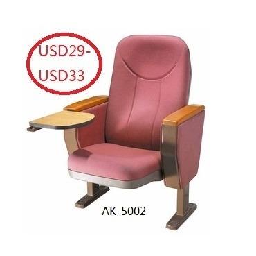 China Conference Hall Church Auditorium Chairs AK-5002 Fabric Material Theater Furniture Te koop