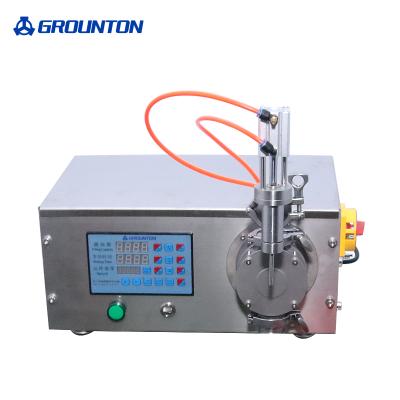 China Pastry Grease High Viscosity Semi-automatic Single Head Ointment Filling Machine for sale