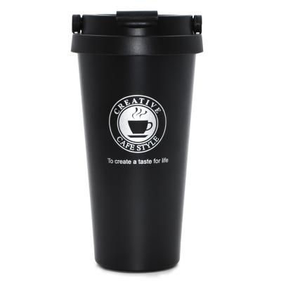 China Custom Logo 380ML 510ML Double Wall Stainless Steel Vacuum Reusable Insulated Thermal Thermos Travel Tumbler for sale