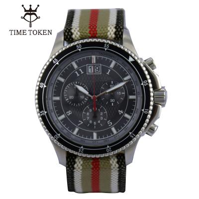 China New Auto Date Fashion Hip Hop Watches Factory Customizable Waterproof Mens Wrist Watches Quartz for sale