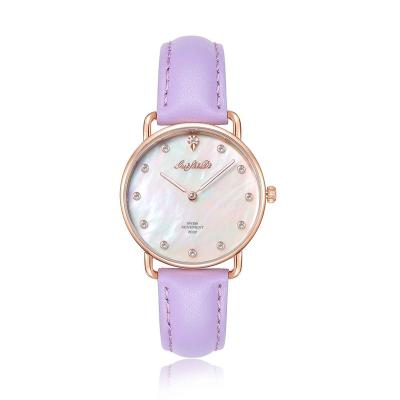 China Hot Selling Water Resistant Student Fashion Cute Women Watch Waterproof Simple Quartz Stainless Steel Diamond Set Women Wrist Watch for sale