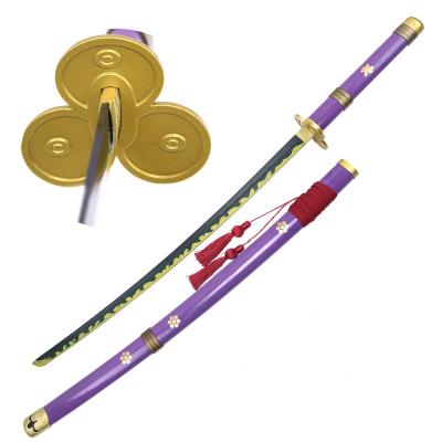 China Anime Popular Purple Swords Sword Japan Version One Piece Zoro Sword For Cosplay for sale