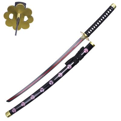 China Japan Hot Sales Carbon Steel Roronoa Zoro Shushui Cospaly One Piece Sword For Decoration for sale