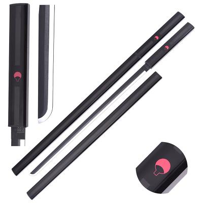 China Popular Anime BAMBOO Sword Sasuke Uchiha Naruto Black Version Wooden Sword for sale