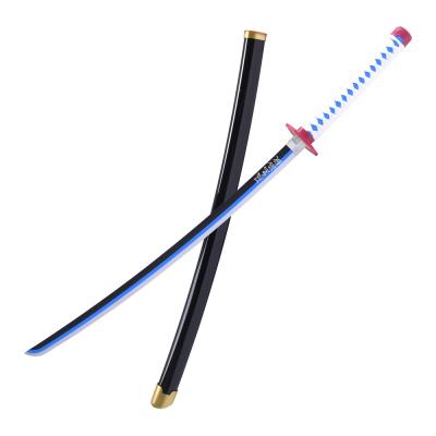 China Anime Sword Demon Slayer Tomioka Giyuu Bamboo Sword Cosplay Toy Sword for sale