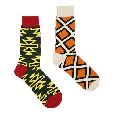 China Wholesale Custom Fashion Cotton Breathable Mens Colorful Funny Crew Socks for sale