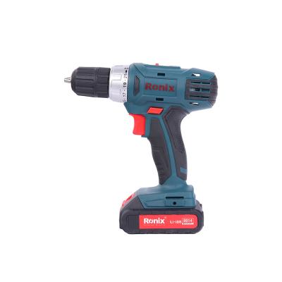 China Ronix Hot Sale High Quality Cordless Tools Model 8014 14.4V 1.5Ah 26N.m Kit Power Cordless Drills And Combo Impact Driver 8014 for sale