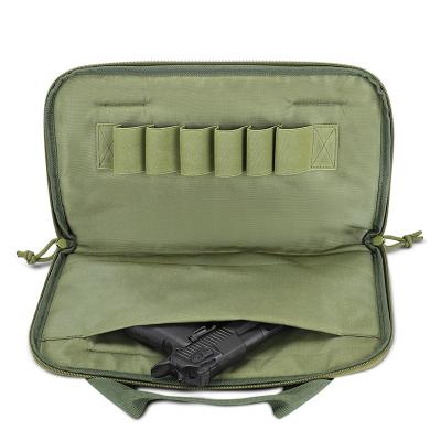 China 600D Polyester 600D Polyester Hand Gun Bag Olive Green Factory Customize Gun Handbag Small Magazine Case Bag for sale