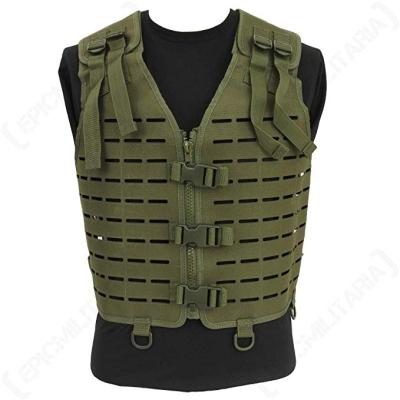 China Lightweight Polyester Deer Hunting Tactical Vest; outdoor hunting vest customization; lightweight molle invest wholesale for sale