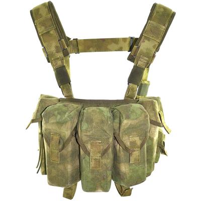 China AVATAR AVATAR Camouflage Camouflage Chest Rig Waist Magazine Pocket Lightweight Military Tactical Vest Adjustable Army Vest Customize for sale