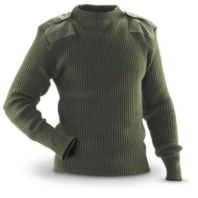 China Tactical Military Winter Tortoise Neck Anti-Wrinkle Germany Land Forces Sweater Thermal Men's Wool Sweater OEM for sale