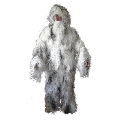 China Military/Hunting/Party/CS AVATAR winter snow camouflage ghillie suit 4 pcs for wild winter hunting /CS game/sports/outdoor military for sale