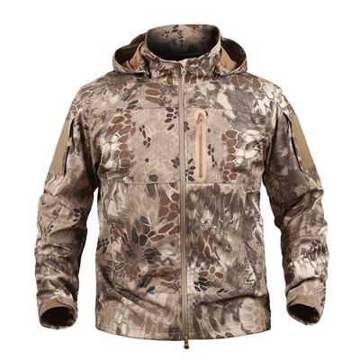 China Wholesale Wind Proof AVATAR Size Warm Softshell Jacket For Men Outdoor Sports Camouflage Tactical Jacket For Winter for sale