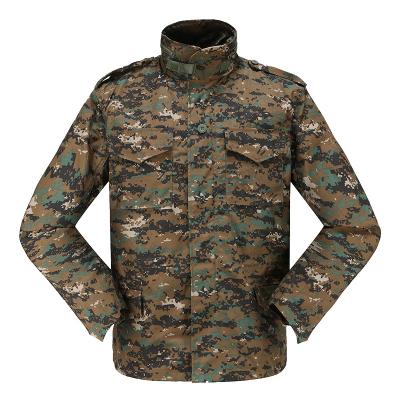 China M65 Woodland Windproof Digital Camouflage Field Jacket Winter Military Jacket for Army//Outdoor Tactical for sale