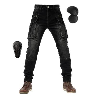 China Quality stylish big color men's breathable mesh with large pocket wholesale motorcycle pants for motor riding for sale