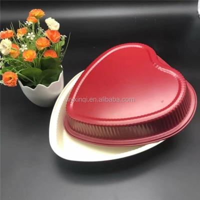 China Heart Slice Cake Mold Diy Ceramic Coating Stocked Frying Pan for sale