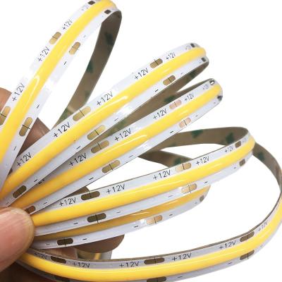 China Super bright LANDSCAPE 378 led/m 504leds/m 24v 3000k 4000k cob indoor flex led strip lights for sale