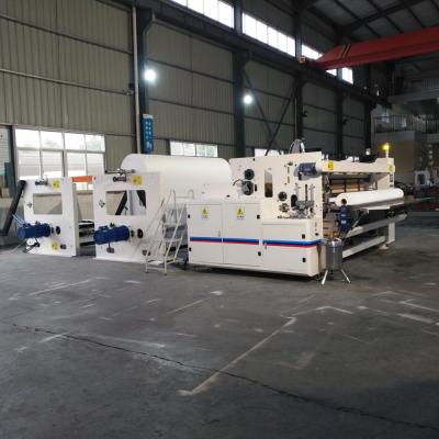 China HX-SJZ-2200 Automatic Toilet Paper Rewinding Machine Wall Type Automatic Wrapper Wall Type Toilet Paper Rewinding Machine for sale