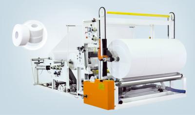 China HX-QPZ-1575Full Automatic Jumbo Roll Slitting And Rewinding Machine 150-250m/min for sale