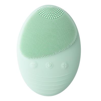 China Sonic Cordless Face Brush USB DEEP CLEANING Rechargeable Electric Cleansing Device for sale