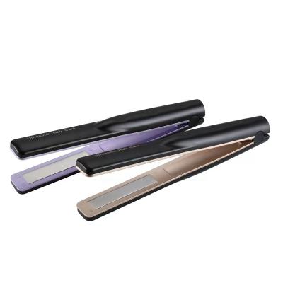 China Handheld Ultrasonic Far Infrared Flat Iron Hair Straightener Ultrasound Hair Care Device for sale