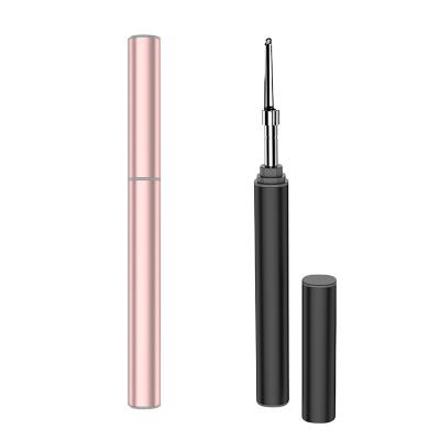 China Custom Portable Smart App OEM Logo Ear Wax Remover Endoscope Cleaning Flashlight Earpick for sale