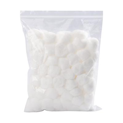 China Face Cleansing 70pcs Factory Direct Sale High Quality Small Size Medical 1g Cotton Ball for sale