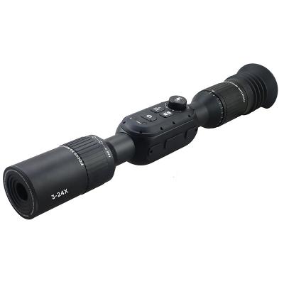 China Aircraft-grade Aluminum Alloy Goyea Airgun Scope 1080p-4K HD 3-24x Digital Night Vision Rifle Scope with Camera and Video for Riflescope Gun Hunting for sale