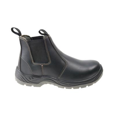 China Waterproof Genuine Leather Steel Plate Anti-smash S1P Toe Safety Protective Boots for sale