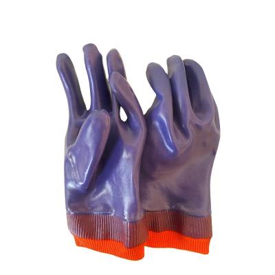 China Daliy Labor/Life Protection/Heavy Hot Selling PVC Labor Resistant Oil Labor Safety Work Gloves Cheap Chemical iresistant CDSAFETY for sale