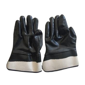 China Daliy Work/Life Protection/CDSAFETY Heavy Duty Hot Selling Labor Nitrile PVC PVC Gloves Oil Resistant Safety iresistant Working Gloves Men for sale