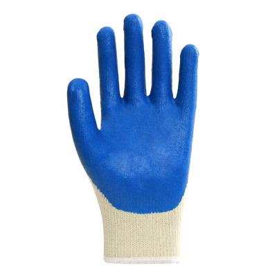 China Daliy Work / Life Protection / CDSAFETY Heavy Duty Wholesale Labor 10g Knitted Cotton Glove With Latex Coated Gloves for sale