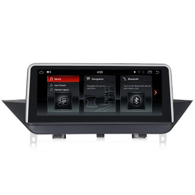 China Gps navigation car android 10 car radio display touch screen automotive android rearview camera for BMW X1 E84 for sale