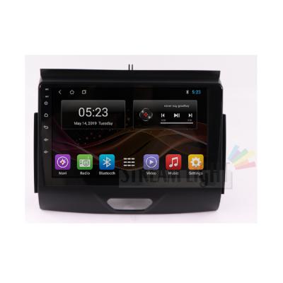 China Car Android Navigation 10.0 Car Radio Horizontal Player Screen Auto Multimedia With USB 4G SIM Card GPS Navigation For Ford Ranger 2016-2019 for sale