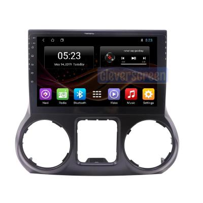 China 10.1 Inch Car Radio Multimedia System Amplifier Android Horizontal 10.0 Touch Screen With GPS Navigation For Jeep Wrangler 2013 RHD for sale