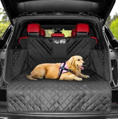 China Travel Car Trunk Dog Bed Suv Car Trunk Pet Mat Anti-dirty Waterproof Seat Cover Wear-resistant Dog Bed for sale