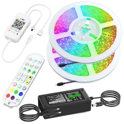 China Stores Individually RGB accessible led strip car interior light smd5050 dc5v 1m 2m ws2812b disinfection led strip light for sale