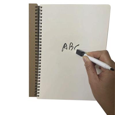 China New Eco-friendly Paper High Quality Reusable Paper Erasable Smart Erasable B5 Notebook With Pen for sale